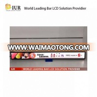 22.8 inch Digital signage Stretched lcd bar display shelf edge lcd display for supermarket advertising