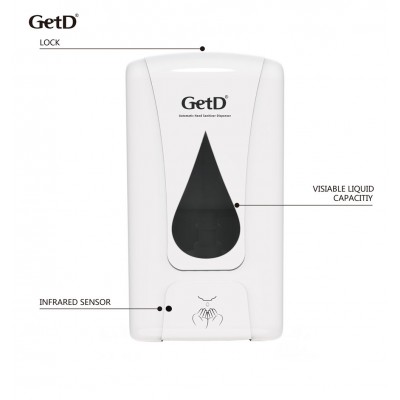 Infrared Sensor Touchless 1200 ml gel hand-sanitizer dispenser station Electric Soap Dispenser Supplier from China